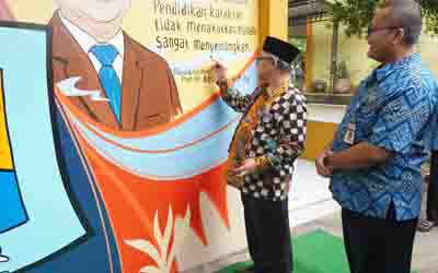 SMA Negeri 1 Mayong dikunjungi Mendikdasmen Prof. Dr. Abdul Mu'ti